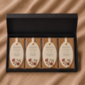 Duftanhänger Geschenkset 4er | SYLEVA MOMENTS Lavendel oval